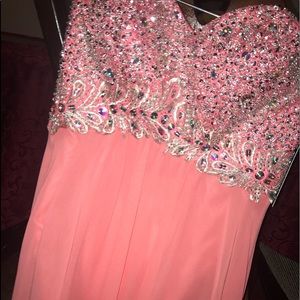 Cute long special occasion dress